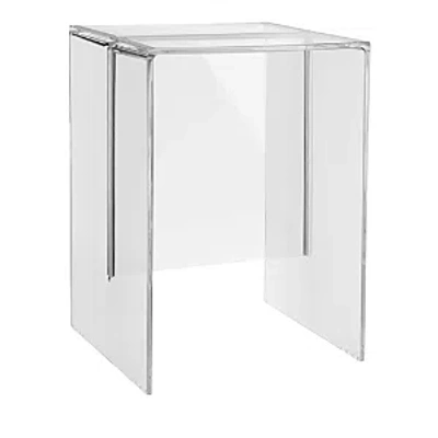 Kartell Max-beam Stool In Crystal