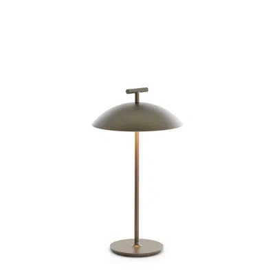 Kartell Mini Geen-a Battery Version Table Lamp In Bronze