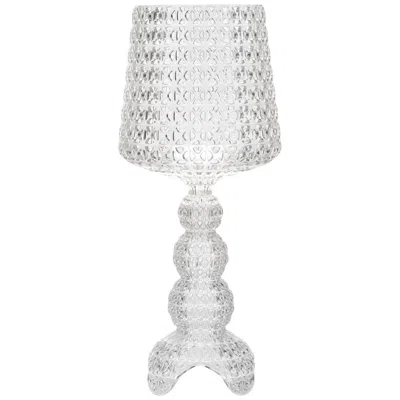 Pre-owned Kartell Mini Kabuki Desk Lamp In Crystal By Ferruccio Laviani In Transparent