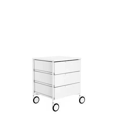 Kartell Mobil Recycled Cabinet In Mat White