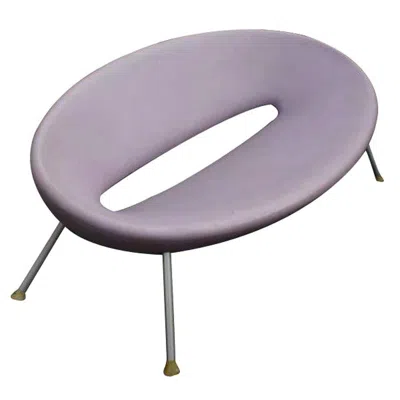 Pre-owned Kartell Modern Indoor Outdoor Philippe Starck For  Ploof Settee In Gray