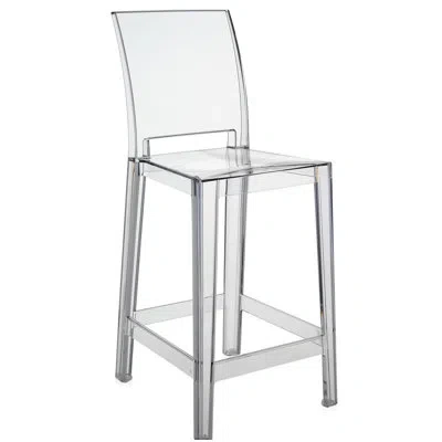 Kartell One More Please Stool In Transparent