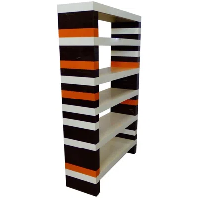 Pre-owned Kartell Op Pop Mod Depas Durbino Lomazzi For  Modular Brick Shelf System In Brown