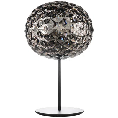 Pre-owned Kartell Planet Stand Lamp In Fume By Tokujin Yoshioka In Black