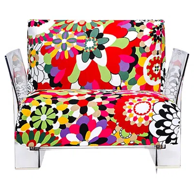 Pre-owned Kartell Pop Duo Missoni Armchair By Piero Lissoni In Sand