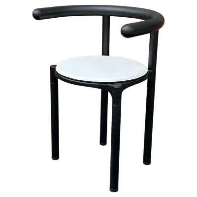 Pre-owned Kartell Post-modern Model 4855 Armchair Chair By Anna Castelli For  In Black