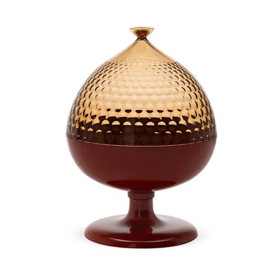 Kartell Pumo Container In Brick,cola