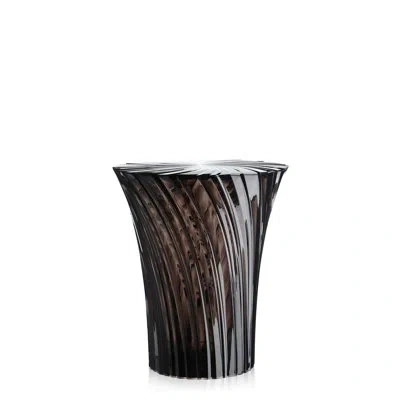 Kartell Sparkle Stool In Smoke
