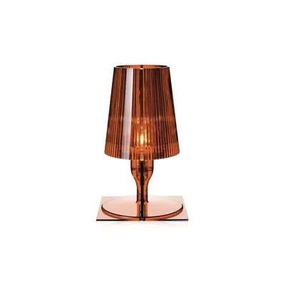 Kartell Take Table Lamp In Amber