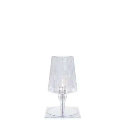 Kartell Take Table Lamp By Ferruccio Laviani In Crystal