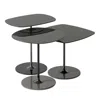 Kartell Thierry Side Table, Set Of 3 In Black