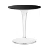 Kartell Tip Top Table With Base In Black