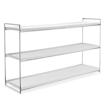 Kartell Trays 3 Shelf Bookcase In White