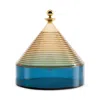 Kartell Trullo Container In Yellow/blue