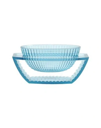 Kartell U Shine Small Object For Home Blue Size - Pmma - Acrylic