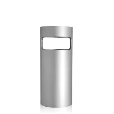 Kartell Umbrella Stand In Opaque Silver