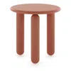 Kartell Undique Mas Side Table In Orange