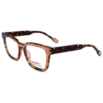 Kartell Unisex Opticals In Brown