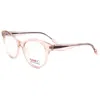 Kartell Women's Opticals In Pink