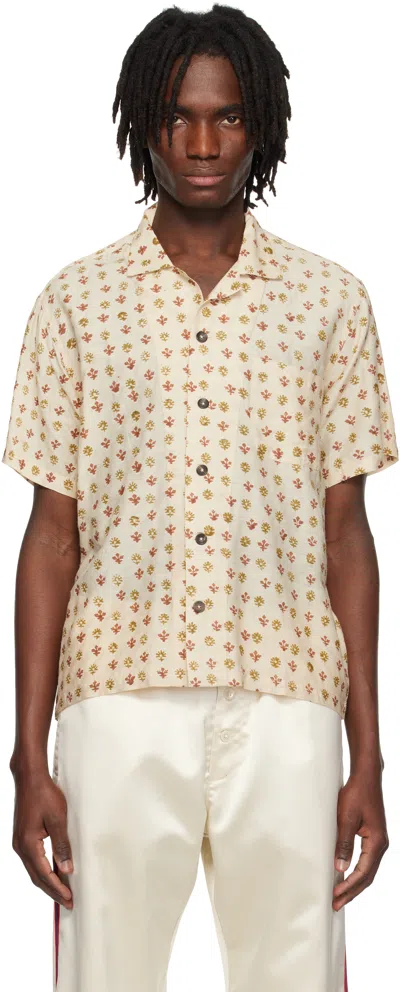 KARTIK RESEARCH BEIGE CAMP SHIRT