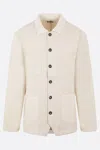 Kartik Research Kantha-embroidered Crochet-collar Jacket In Neutral