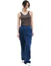 Kartik Research Cotton Trousers In Navy Blue