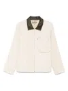 Kartik Research Embroidered Jacket In Neutrals