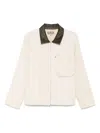 Kartik Research Embroidered Jacket In Neutrals
