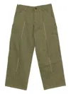 Kartik Research Khaki Big Shorts In Green