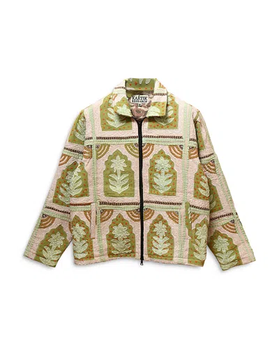 Kartik Research Hand Quilted Jacket In Pink