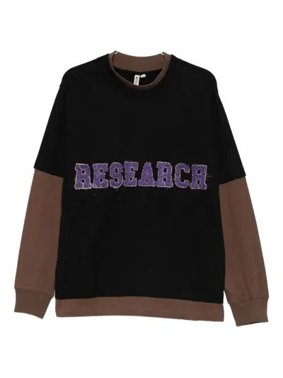 Kartik Research Long-sleeve T-shirt In Brown