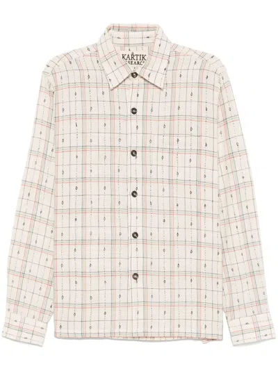 Kartik Research Rabari-embroidered Shirt In 中性色