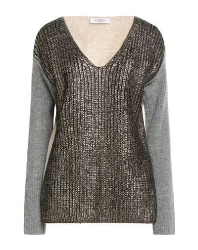 Kartika Knit Woman Sweater Black Size M Acrylic, Wool, Polyamide, Elastane