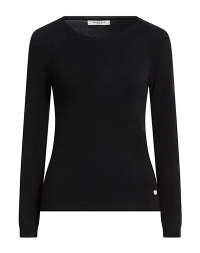 Kartika Knit Woman Sweater Black Size S Viscose, Polyamide