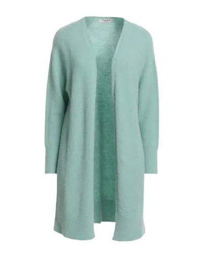 Kartika Woman Cardigan Light Green Size S Polyamide, Acrylic, Alpaca Wool, Wool, Elastane