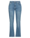 Kartika Woman Jeans Blue Size 12 Cotton, Elastane