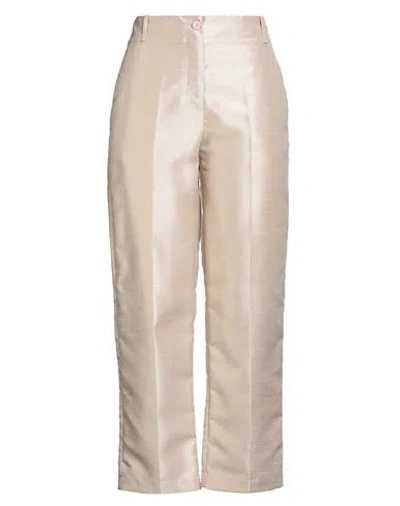 Kartika Woman Pants Beige Size 8 Polyester In Neutral