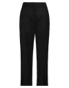 Kartika Woman Pants Black Size 10 Polyester, Viscose, Elastane