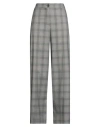 Kartika Woman Pants Black Size 4 Polyester, Viscose, Elastane In Gray