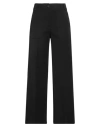 Kartika Woman Pants Black Size 6 Polyester, Viscose, Elastane