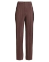 Kartika Woman Pants Chocolate Brown Size 2 Polyester In Brown