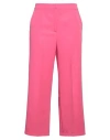 Kartika Woman Pants Fuchsia Size 12 Polyester, Elastane In Pink
