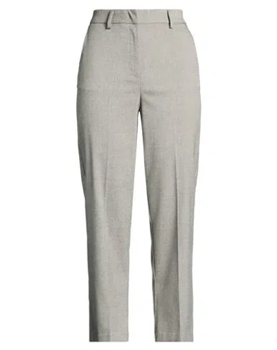 Kartika Woman Pants Grey Size 10 Polyester, Viscose, Elastane In Gray