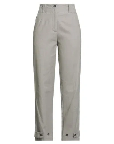 Kartika Woman Pants Grey Size 12 Cotton