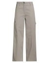 Kartika Woman Pants Grey Size 8 Cotton In Gray