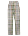 Kartika Woman Pants Light Green Size 2 Polyester, Viscose, Elastane