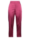Kartika Woman Pants Mauve Size 8 Polyester, Elastane In Purple