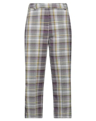 Kartika Woman Pants Mauve Size 8 Polyester, Viscose, Elastane In Purple