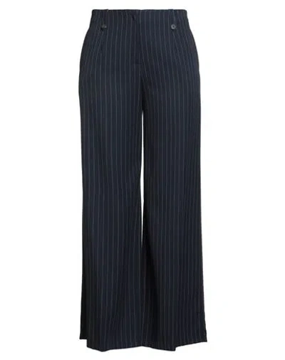 Kartika Woman Pants Midnight Blue Size 12 Polyester, Viscose, Elastane