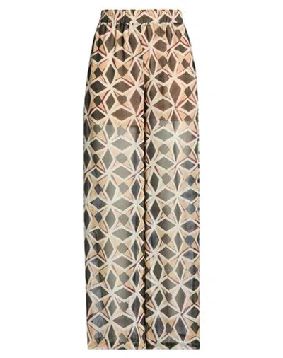 Kartika Woman Pants Sand Size 10 Polyester